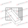 GODET POUR MALLETTE DE RANGEMENT 79 X 218 X 47 MM photo du produit