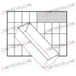 GODET POUR MALLETTE DE RANGEMENT 157 X 55 X 47 MM photo du produit