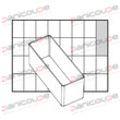 GODET POUR MALLETTE DE RANGEMENT 39 X 109 X 47 MM photo du produit