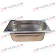 BAC GASTRO INOX GN1/4 PROF 100MM photo du produit