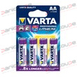BLISTER 4 PILES LITHIUM AA - 1,5 V photo du produit