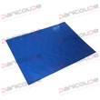 TAPIS TOILE PVC BLEU 495X369MM photo du produit