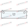 VITRE 865 X 250 X 5 MM &ndash; VF31 photo du produit