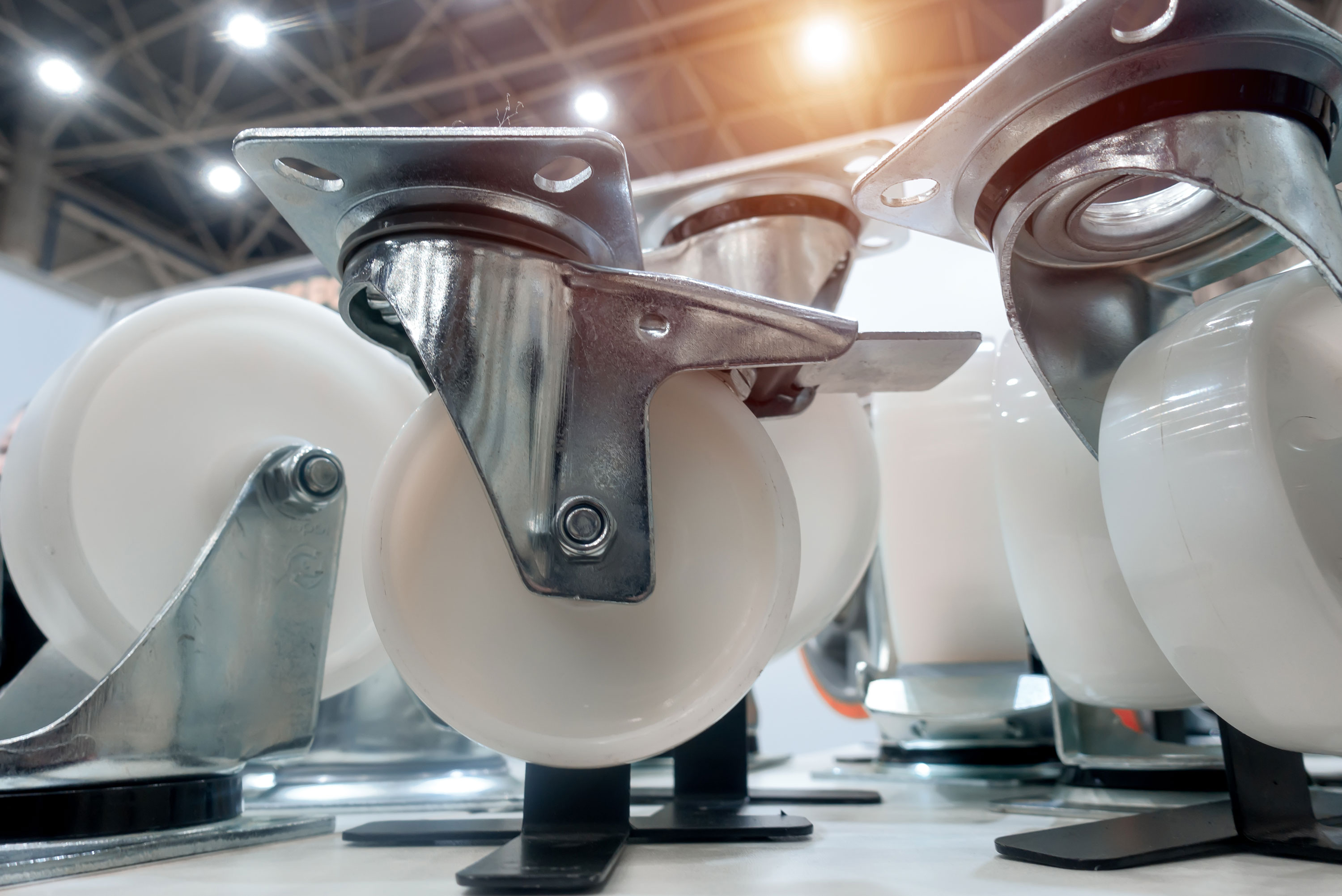 Roulettes, Pieds et Transmission